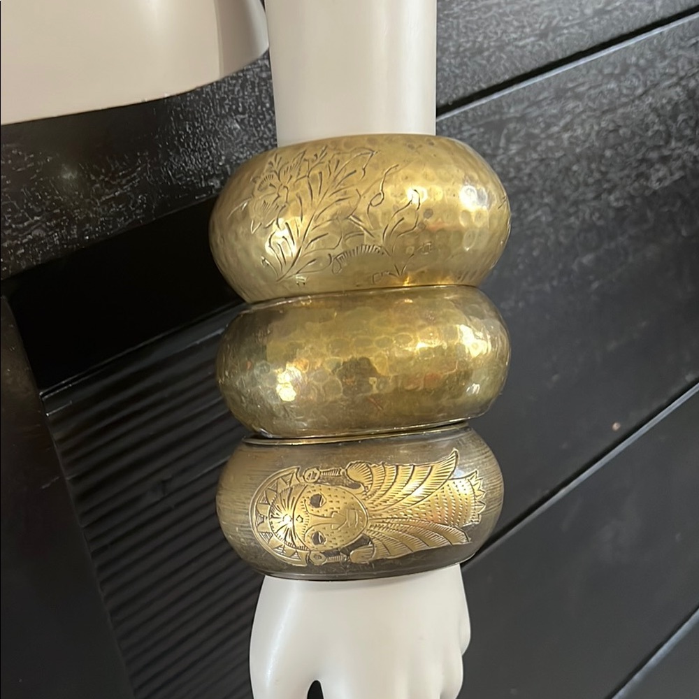 Vintage Brass Bracelets